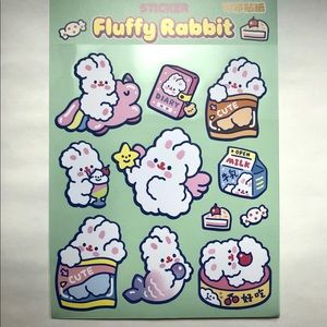 Korean style waterproof laptop stickers